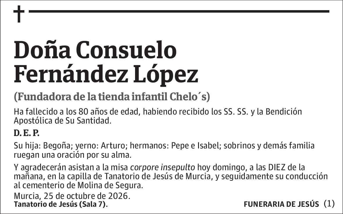 Consuelo Fernández López