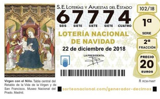 El segundo cuarto premio va para el 67774 | La Verdad El segundo cuarto premio va para el 67774 | La Verdad