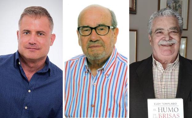 Francisco Luis Velasco, J. A. Ródenas y Eloy Templado/
