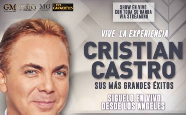 Show del cantante mexicano Cristian Castro que produce la lorquina Ana Belén Beas con El Tío Caracoles. 