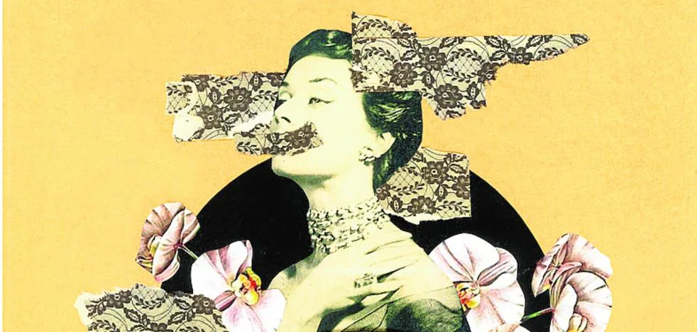 The artist Miriam Martínez Abellán brings four of her ‘collages’ to Bari