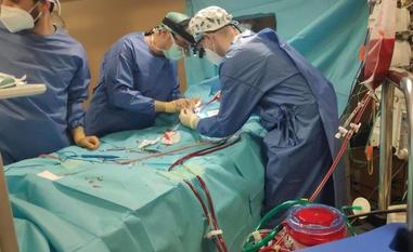 Intervención llevada a cabo en La Arrixaca./EP