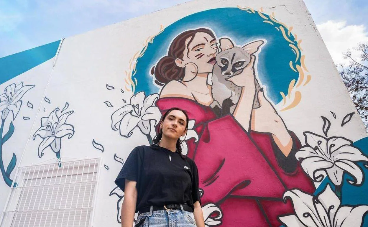 Marty Fielding Conciencia implícito Aida Garrido | Los murales callejeros de la artista murciana que triunfan  en Tik Tok | La Verdad