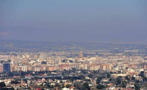 Air pollution in Murcia, in a file image. 