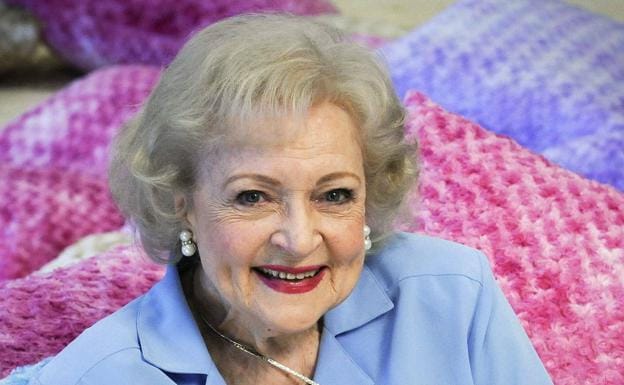 Betty White, in a file image.