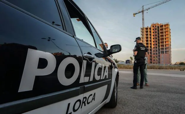 Citizen security unit of the Local Police of Lorca, in a file photo.