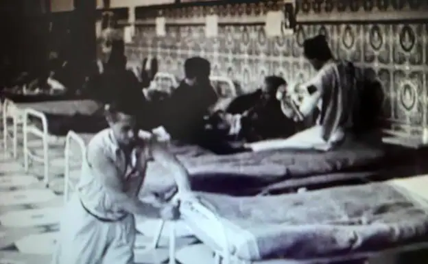 A frame from the film.