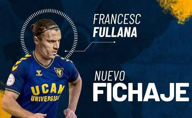 Francesc Fullana, new signing of UCAM CF.