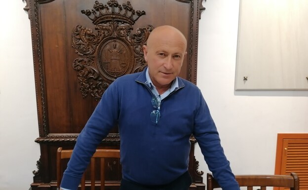 The councilman of IU-Greens in Lorca Pedro Sosa.