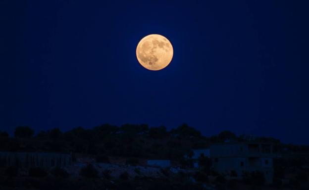 Full moon, in a file image. 