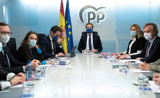 One of the meetings of the Steering Committee of the PP. 