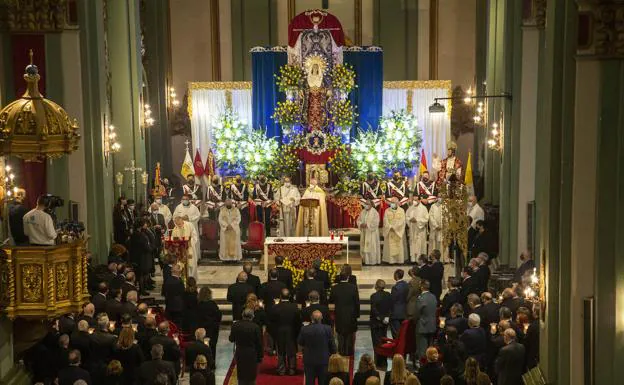 The parish of Santa María de Gracia once again hosted an emotional and popular Salve Grande to the Virgen del Primer Dolor.