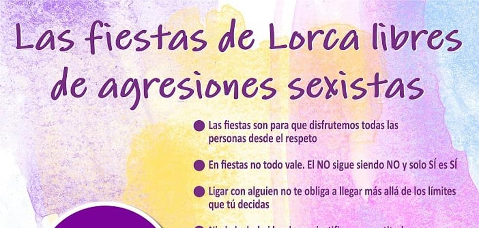 Campaña de prevención de violencia sexual en la Semana Santa de Lorca
