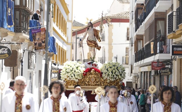 Procession of the Resurrected in Lorca. 