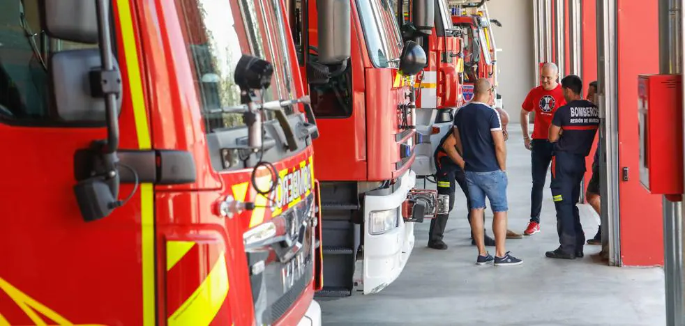 Concern in the Lorca fire station due to the redistribution of CEIS troops