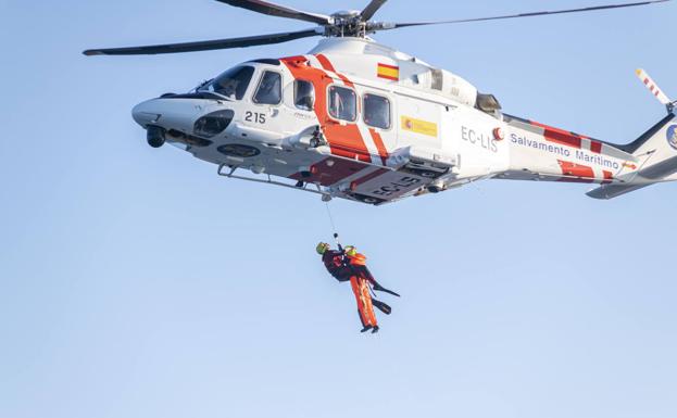 Rescue helicopter, in a file image.