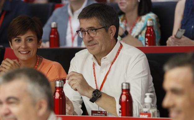 The socialist deputy and spokesperson for the formation in the Congress of Deputies, Patxi López.