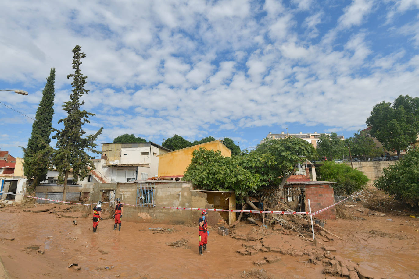 Fotos Javalí Viejo, zona cero del episodio de lluvias en la Región de