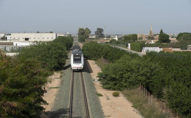 A commuter train, in a file photo.