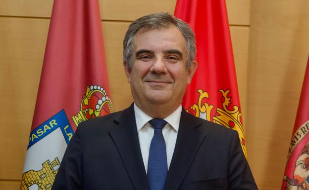 Juan María Vázquez Rojas, at his inauguration. 