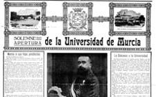 Inauguración de la Universidad de Murcia