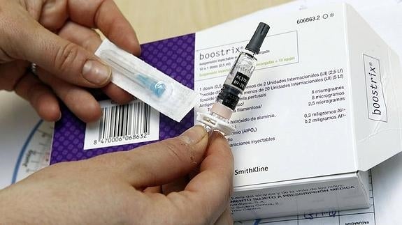 vacuna tosferina embarazadas donde se pone
